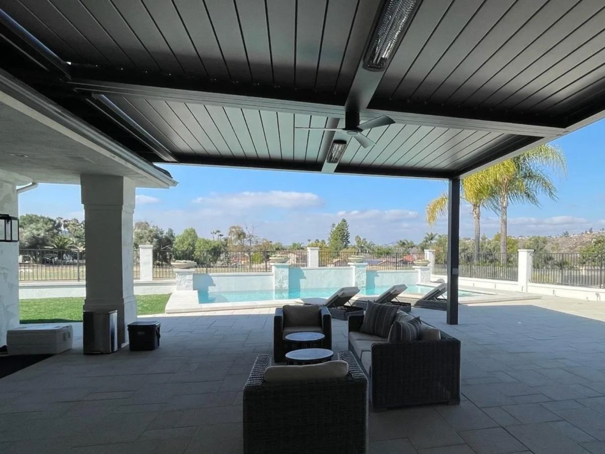Patio cover service example